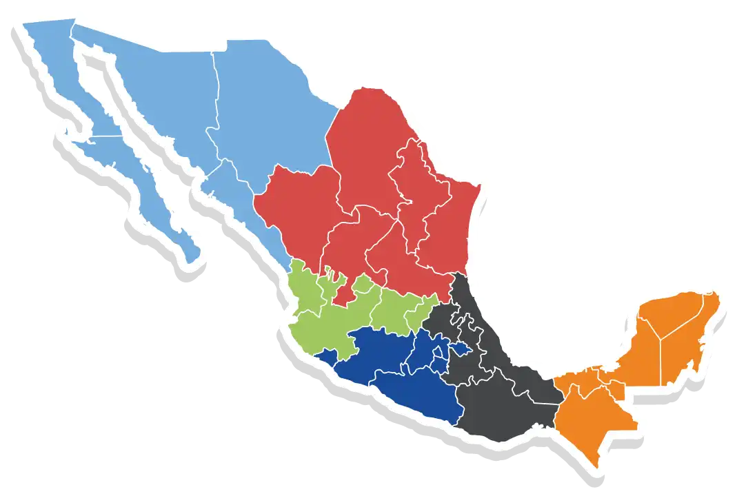 Mapa ZAM de Clientes de LIS