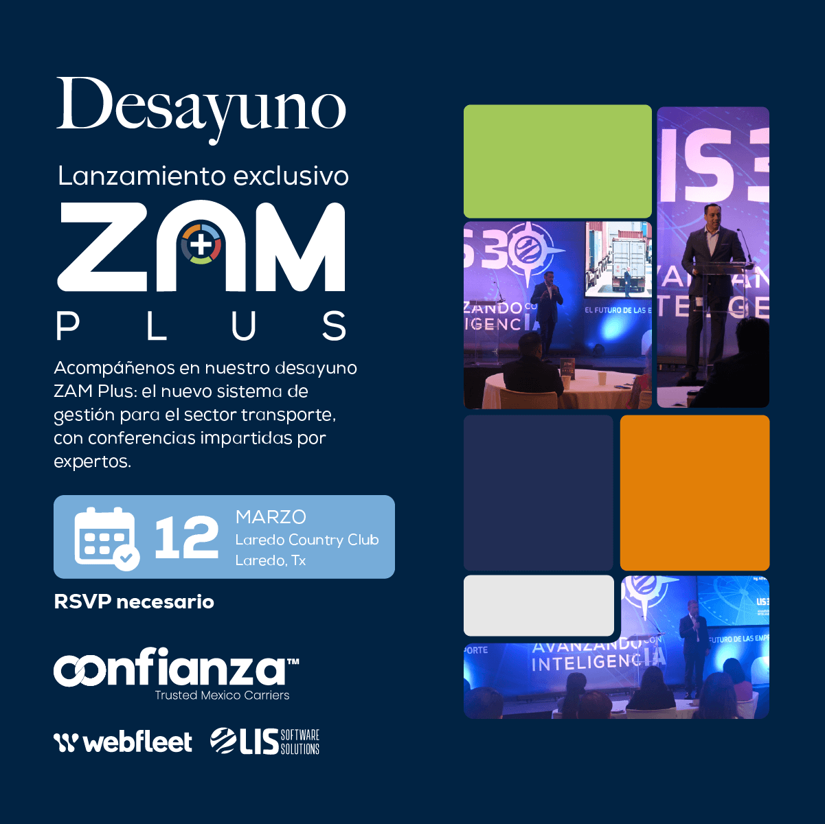 Invitación Lanzamiento ZAM Plus